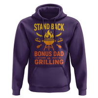 Funny Grilling Bonus Dad Hoodie BBQ Stepdad Grill Masters Sarcastic