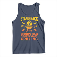 Funny Grilling Bonus Dad Tank Top BBQ Stepdad Grill Masters Sarcastic