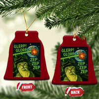 Funny UFO Alien Cat Selfie Ceramic Ornament Retro Space Sci-Fi Cat Pilot - Wonder Print Shop