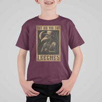 But Did You Try Leeches Plague Doctor T Shirt For Kid Middle Age Medicines Medieval History - Wonder Print Shop