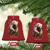 MMIW Native American Christmas Ornament Spirit Bear Protecting Indigenous Woman MMIWG - Wonder Print Shop