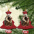 MMIW Native American Christmas Ornament Spirit Bear Protecting Indigenous Woman MMIWG - Wonder Print Shop