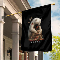 MMIW Native American Garden Flag Spirit Bear Protecting Indigenous Woman MMIWG - Wonder Print Shop