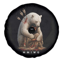 MMIW Native American Spare Tire Cover Spirit Bear Protecting Indigenous Woman MMIWG - Wonder Print Shop