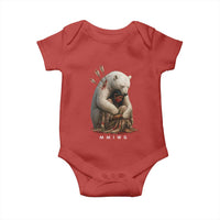 MMIW Native American Baby Onesie Spirit Bear Protecting Indigenous Woman MMIWG - Wonder Print Shop