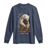 MMIW Native American Long Sleeve Shirt Spirit Bear Protecting Indigenous Woman MMIWG - Wonder Print Shop