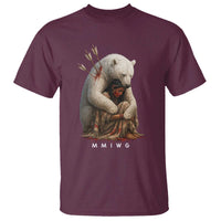 MMIW Native American T Shirt Spirit Bear Protecting Indigenous Woman MMIWG - Wonder Print Shop