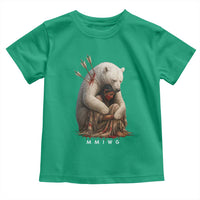 MMIW Native American Toddler T Shirt Spirit Bear Protecting Indigenous Woman MMIWG - Wonder Print Shop