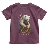 MMIW Native American Toddler T Shirt Spirit Bear Protecting Indigenous Woman MMIWG - Wonder Print Shop