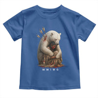 MMIW Native American Toddler T Shirt Spirit Bear Protecting Indigenous Woman MMIWG - Wonder Print Shop