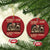 Native American Christmas Ornament Funny The First Immigrants Always Forget - Wonder Print Shop