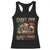 Native American Racerback Tank Top Funny The First Immigrants Always Forget - Wonder Print Shop