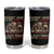 Native American Tumbler Cup Funny The First Immigrants Always Forget - Wonder Print Shop