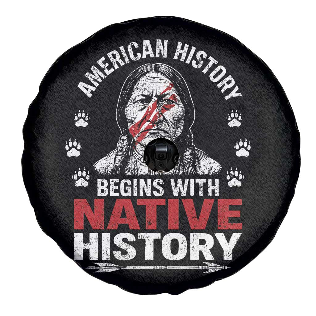 Native American History Spare Tire Cover Indigenous Peoples Tribal Pride - Wonder Print Shop