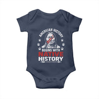 Native American History Baby Onesie Indigenous Peoples Tribal Pride - Wonder Print Shop