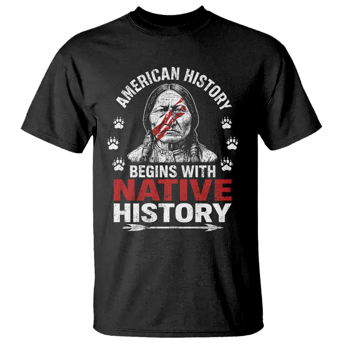 Native American History T Shirt Indigenous Peoples Tribal Pride - Wonder Print Shop