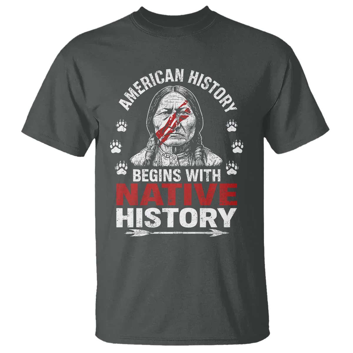 Native American History T Shirt Indigenous Peoples Tribal Pride - Wonder Print Shop