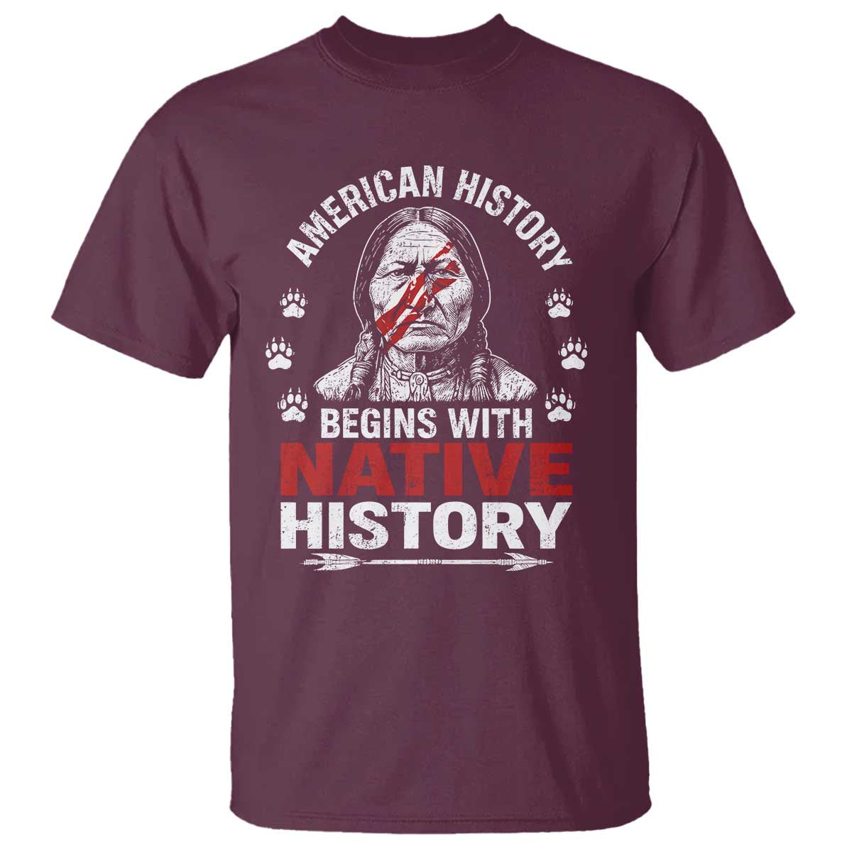 Native American History T Shirt Indigenous Peoples Tribal Pride - Wonder Print Shop