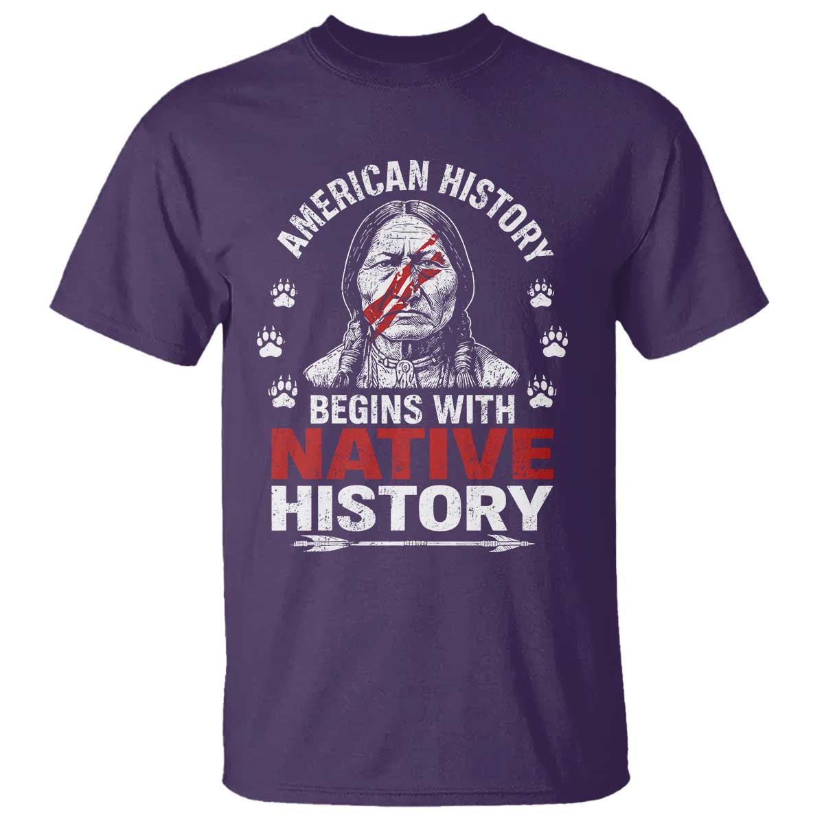 Native American History T Shirt Indigenous Peoples Tribal Pride - Wonder Print Shop