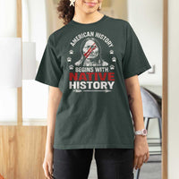Native American History T Shirt For Women Indigenous Peoples Tribal Pride - Wonder Print Shop