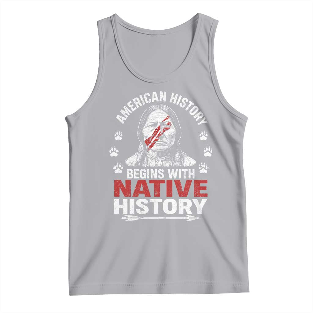 Native American History Tank Top Indigenous Peoples Tribal Pride - Wonder Print Shop