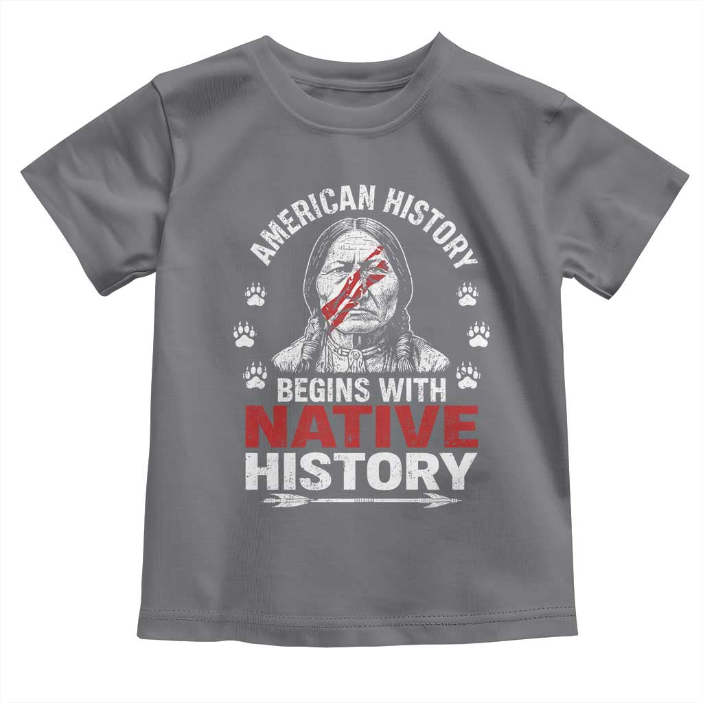 Native American History Toddler T Shirt Indigenous Peoples Tribal Pride - Wonder Print Shop