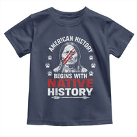 Native American History Toddler T Shirt Indigenous Peoples Tribal Pride - Wonder Print Shop