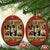 Vintage Native American Christmas Ornament Homeland Security Fighting Terrorism Since 1492 - Wonder Print Shop