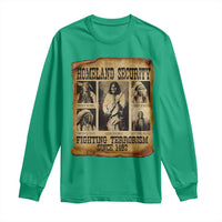 Vintage Native American Long Sleeve Shirt Homeland Security Fighting Terrorism Since 1492 - Wonder Print Shop
