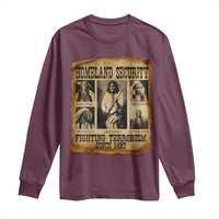 Vintage Native American Long Sleeve Shirt Homeland Security Fighting Terrorism Since 1492 - Wonder Print Shop