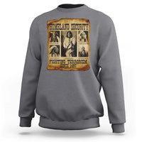 Vintage Native American Sweatshirt Homeland Security Fighting Terrorism Since 1492 - Wonder Print Shop