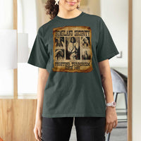 Vintage Native American T Shirt For Women Homeland Security Fighting Terrorism Since 1492 - Wonder Print Shop