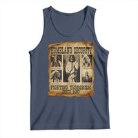 Vintage Native American Tank Top Homeland Security Fighting Terrorism Since 1492 - Wonder Print Shop