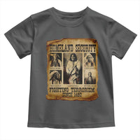Vintage Native American Toddler T Shirt Homeland Security Fighting Terrorism Since 1492 - Wonder Print Shop