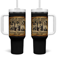 Vintage Native American Tumbler With Handle Homeland Security Fighting Terrorism Since 1492 - Wonder Print Shop