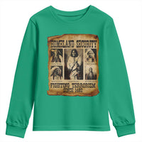 Vintage Native American Youth Sweatshirt Homeland Security Fighting Terrorism Since 1492 - Wonder Print Shop