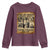 Vintage Native American Youth Sweatshirt Homeland Security Fighting Terrorism Since 1492 - Wonder Print Shop