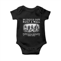 Vintage Native American Baby Onesie We Should Have Built A Wall - Wonder Print Shop