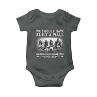 Vintage Native American Baby Onesie We Should Have Built A Wall - Wonder Print Shop