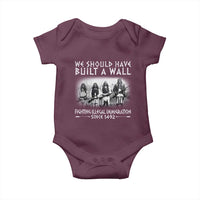 Vintage Native American Baby Onesie We Should Have Built A Wall - Wonder Print Shop