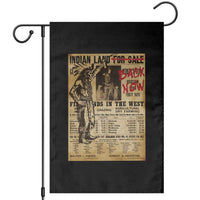 Native American Garden Flag Indian Land For Back Now