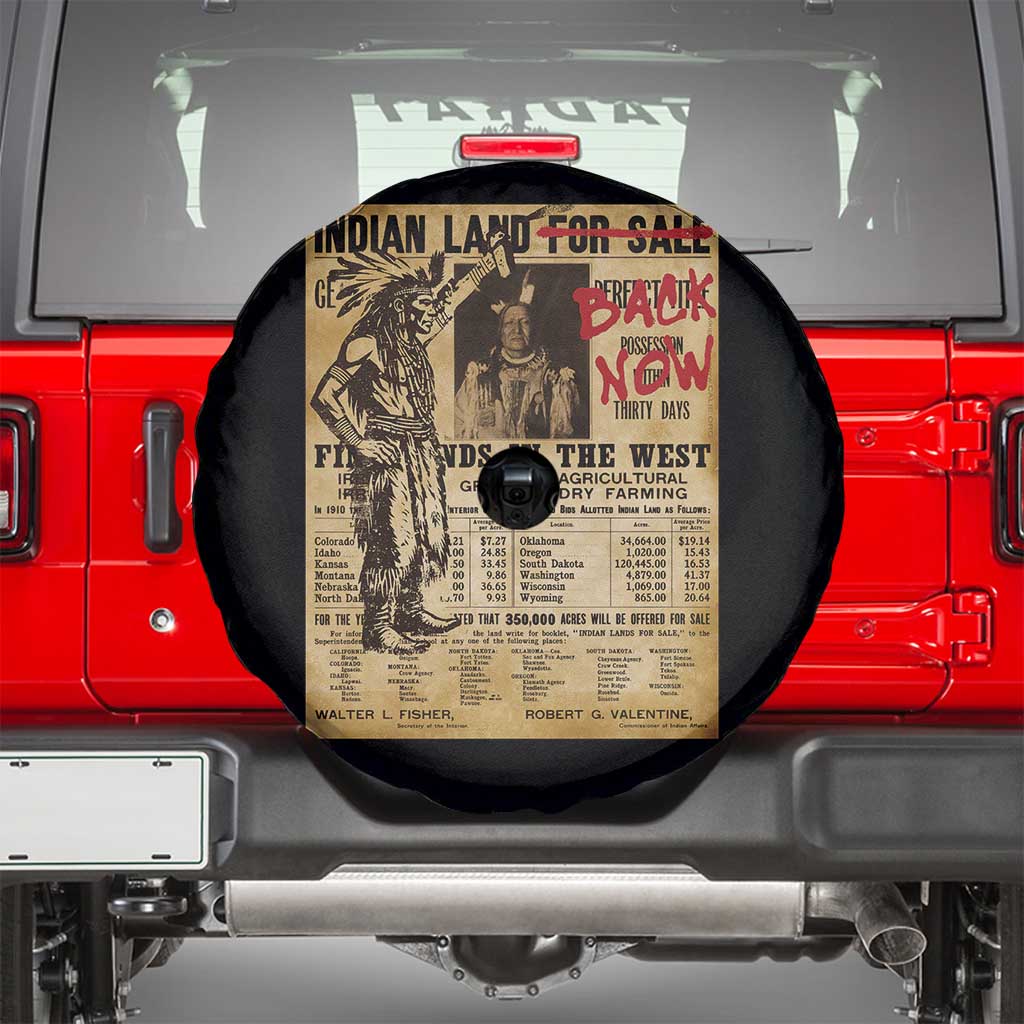 Native American Spare Tire Cover Indian Land For Back Now