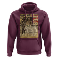 Native American Hoodie Indian Land For Back Now