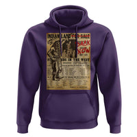 Native American Hoodie Indian Land For Back Now