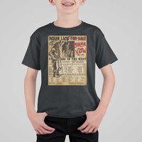 Native American T Shirt For Kid Indian Land For Back Now