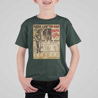 Native American T Shirt For Kid Indian Land For Back Now