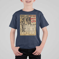 Native American T Shirt For Kid Indian Land For Back Now