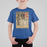 Native American T Shirt For Kid Indian Land For Back Now