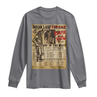 Native American Long Sleeve Shirt Indian Land For Back Now