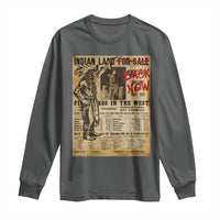 Native American Long Sleeve Shirt Indian Land For Back Now